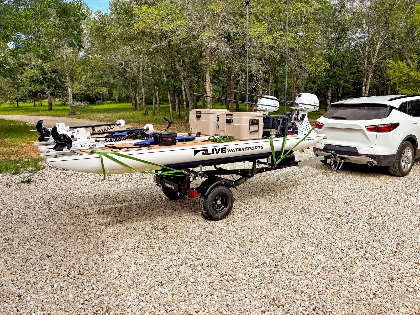 Malone MicroSport™ Off-Road 2 Kayak Trailer Package view 8