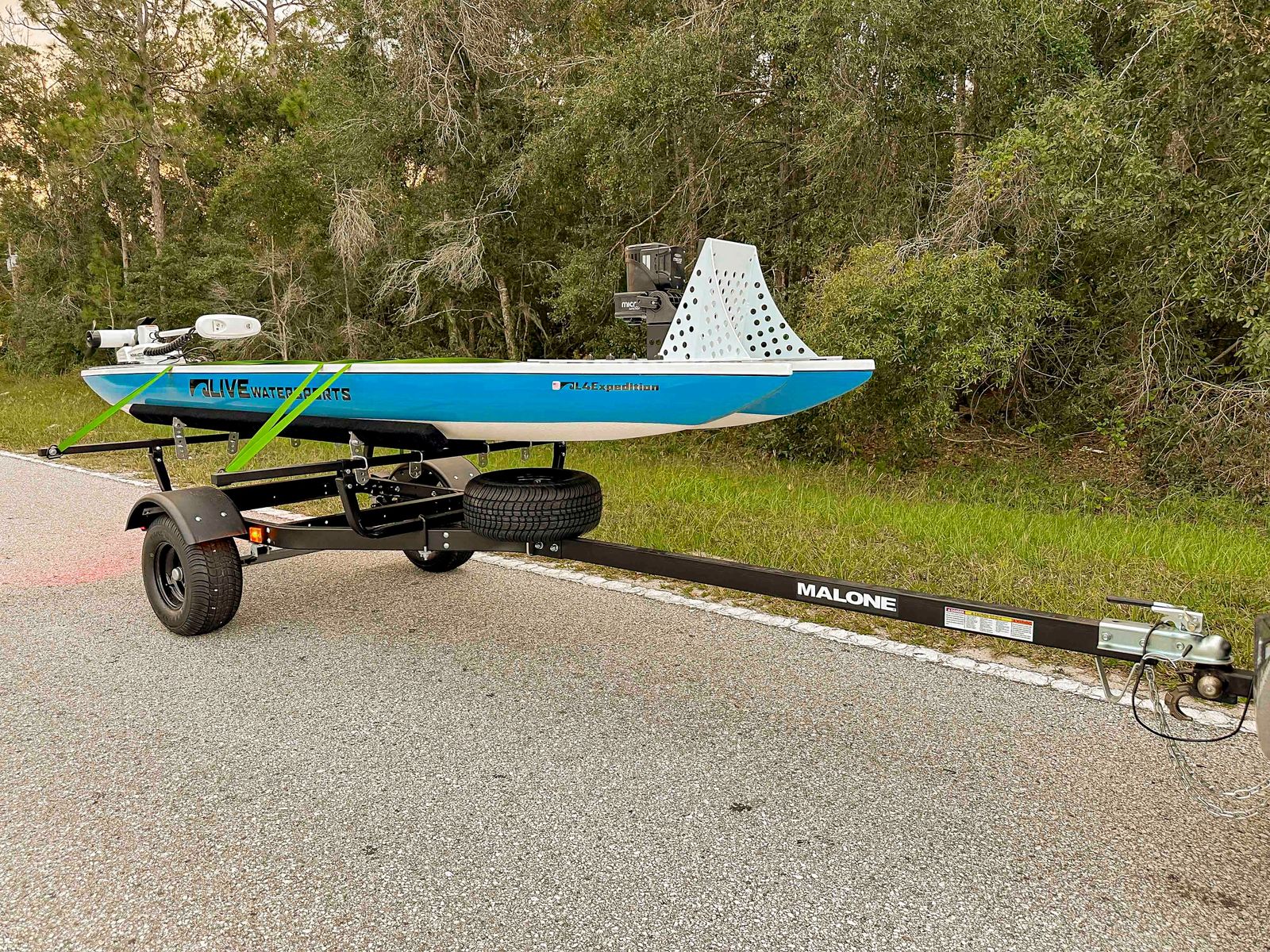 Malone MicroSport™ Off-Road 2 Kayak Trailer Package