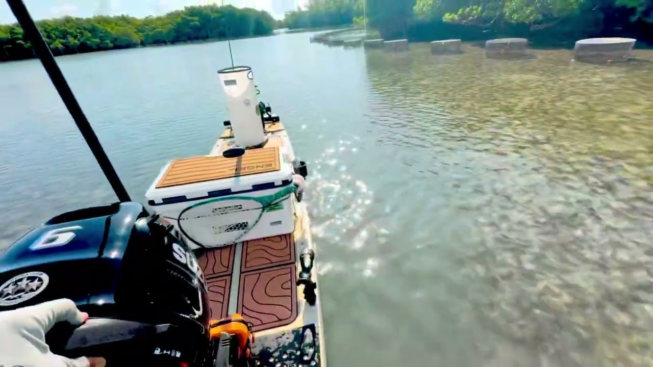 A SUP Customs hybrid running the backcountry
